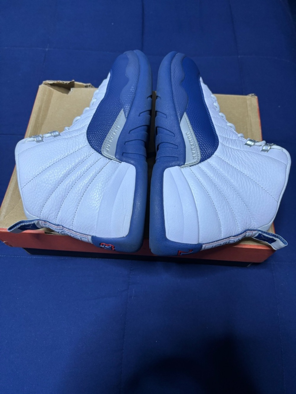Jordan 12 Retro French Blue 2025 Size 12 - Picture 2 of 9